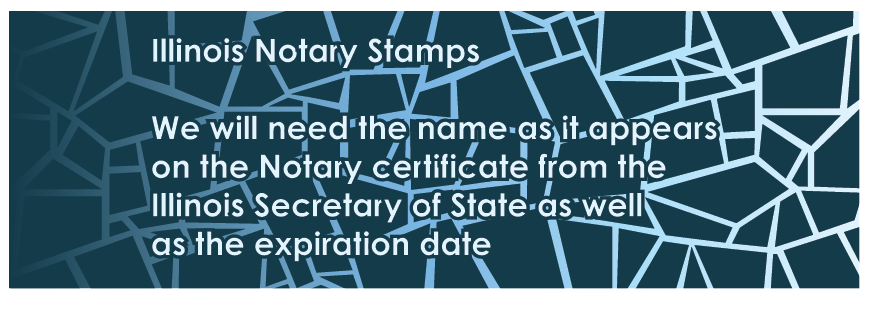 Illinois Notary Stamps